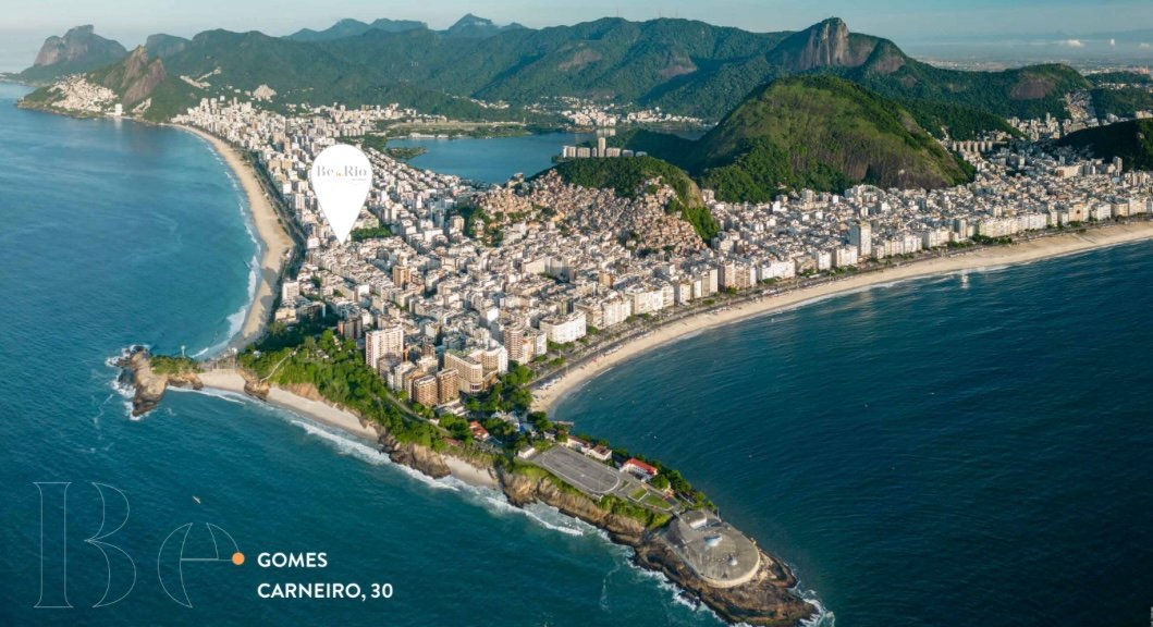 Localização Be In Rio Praia Ipanema